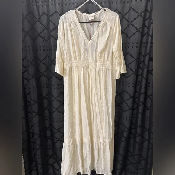 Knox Rose Boho Peasant Dress - Picture 1 of 4